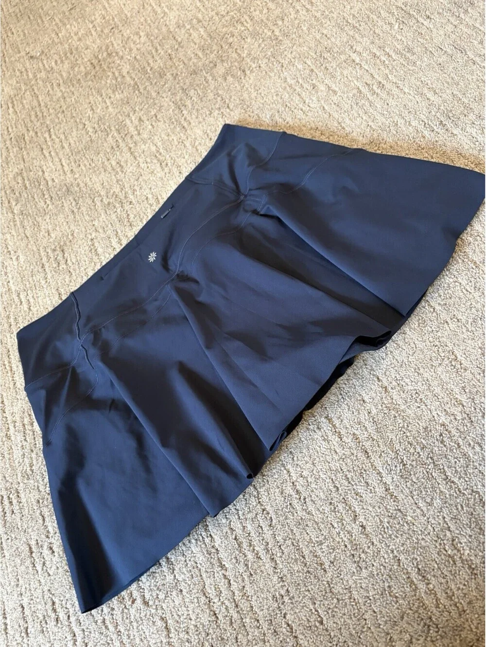 Athleta Ace Tennis Skort Women's XL Navy Blue 13.5